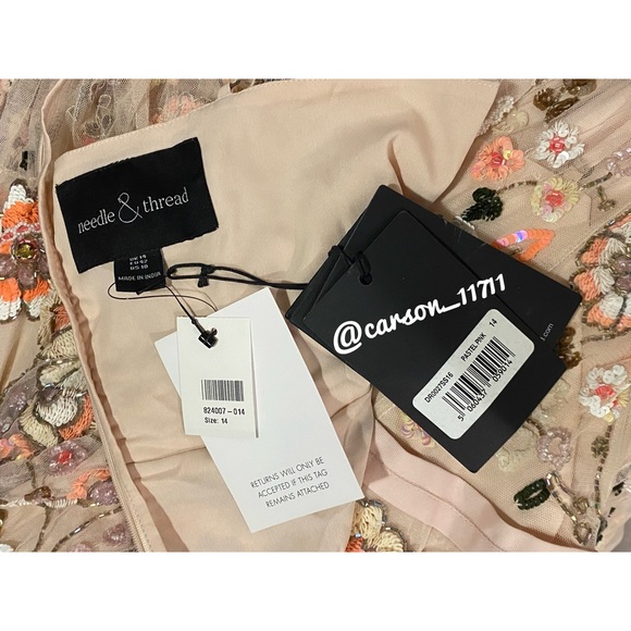 NWT Needle & Thread Embellished Gown US10 - Picture 10 of 16